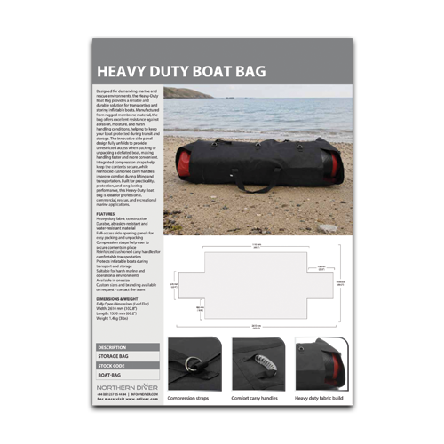 Heavy Duty Boat Bag Datasheet