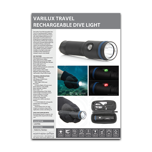 Varilux Travel Torch Datasheet