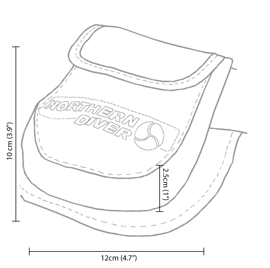 Pouch Weight Belt | Pocket dimensions